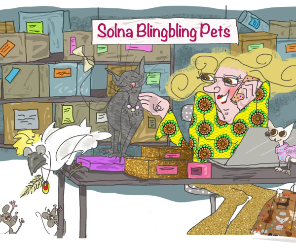 Illustration till Svea Banks kundtidning