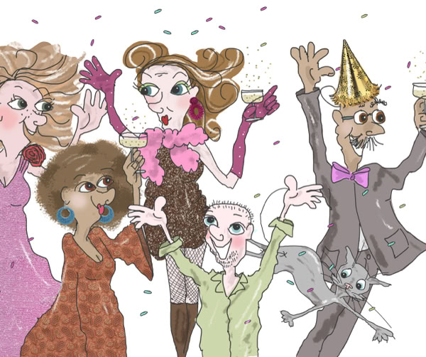 Illustration till Svea Banks kundtidning