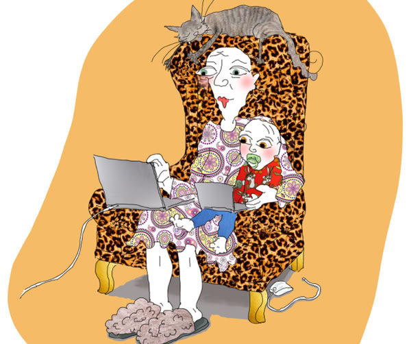Illustration till Svea Banks kundtidning