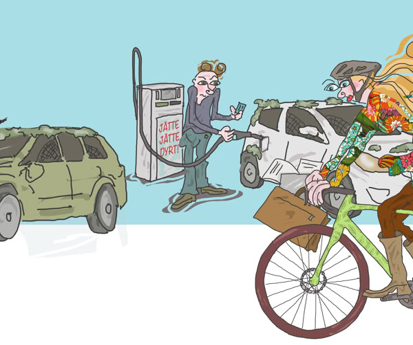 Illustration till Svea Banks kundtidning
