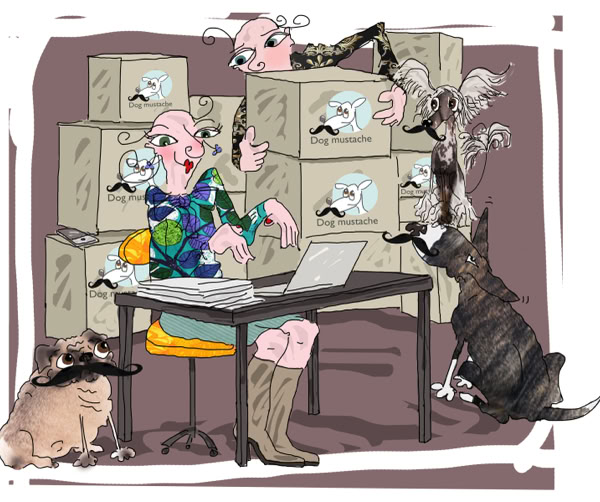 Illustration till Svea Banks kundtidning